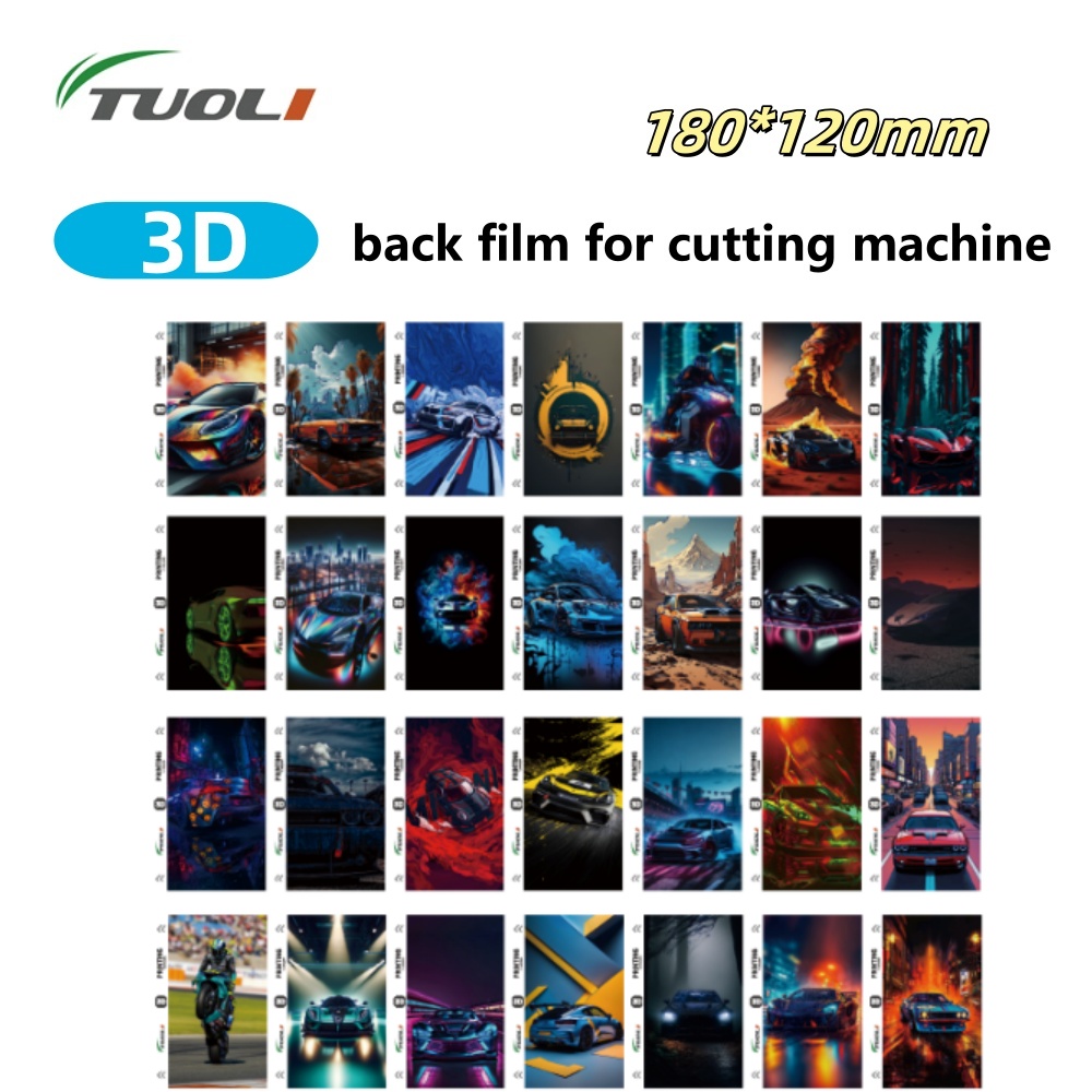 Screen Protector Cutter - TUOLI 車のバックステッカー携帯電話画面保護ヒドロゲル HD フィルムカッタープロッタ機 3D エンボスミックススキン紙