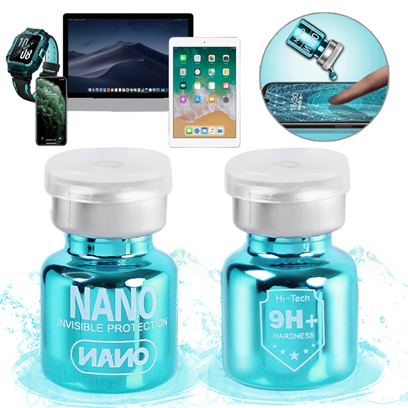 Nano Liquid Coating - 携帯電話,タブレット,ラップトップ用の液体保護フィルム,ユニバーサル,傷防止,2ml