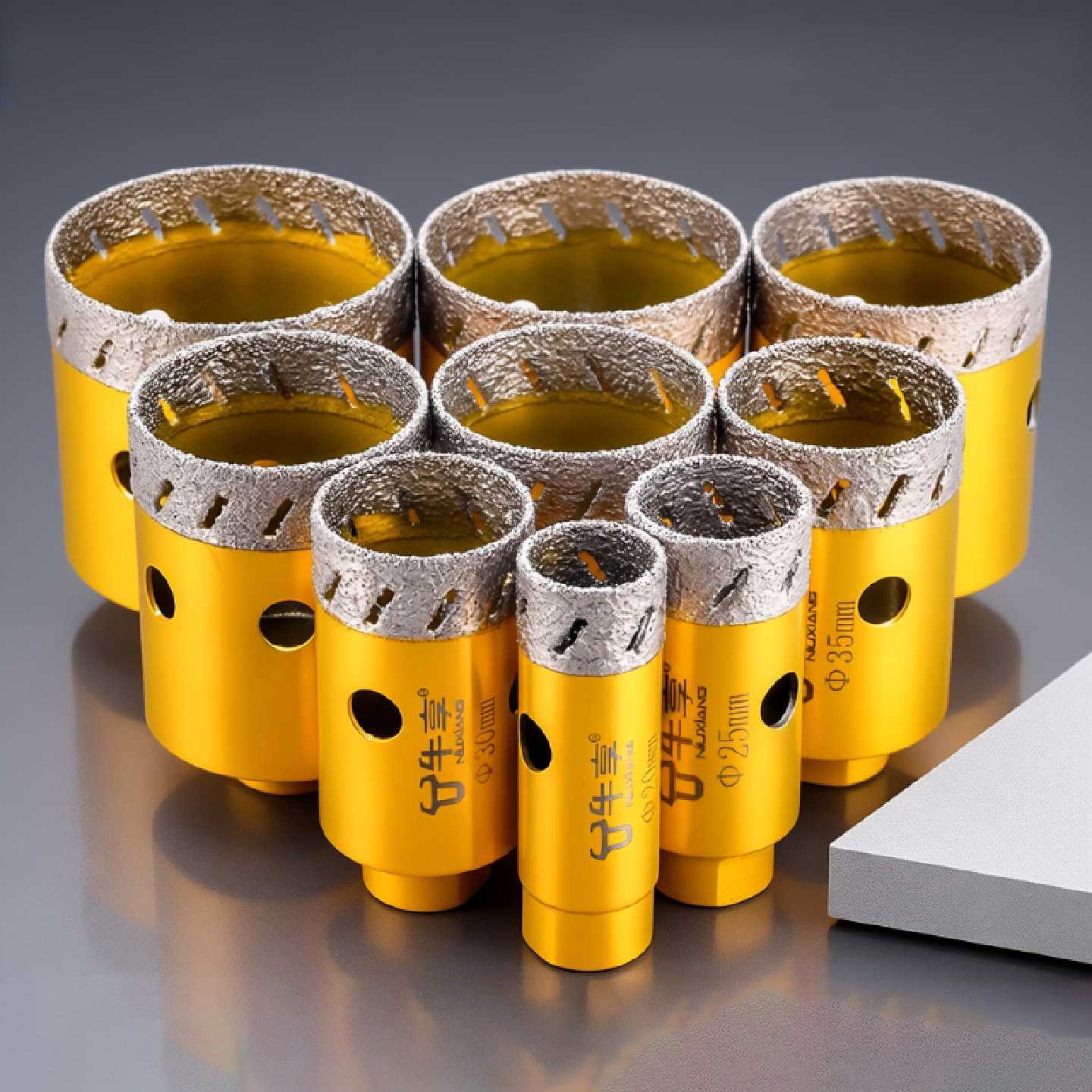 Screen Protector Cutter - ダイヤモンドドリルビットアングルグラインダータイルホールソー乾式切断用磁器セラミック花崗岩大理石ガラス石カッター