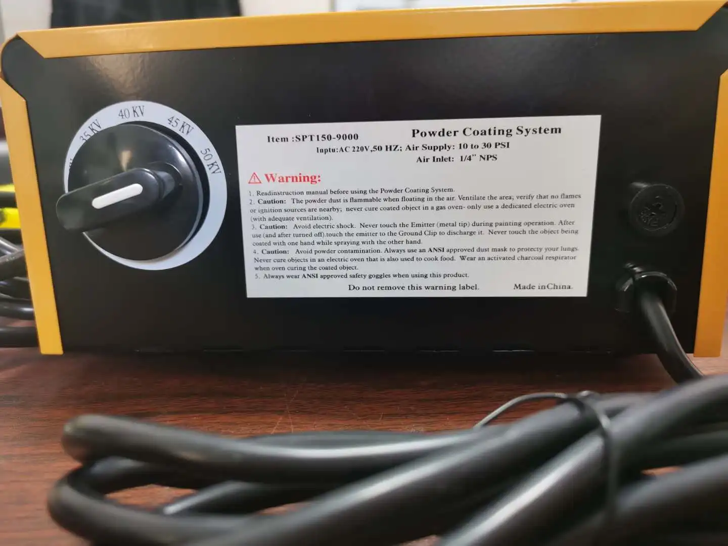 高効率スプレーガン塗装静電粉体塗装機 - Oleophobic Coating Spray のレビューと価格