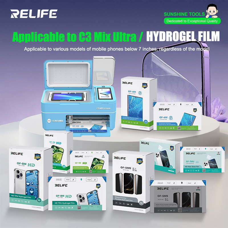 RELIFE GF-1M GF-5MS HD TPH ハイド - Screen Protector Cutter のレビューと価格