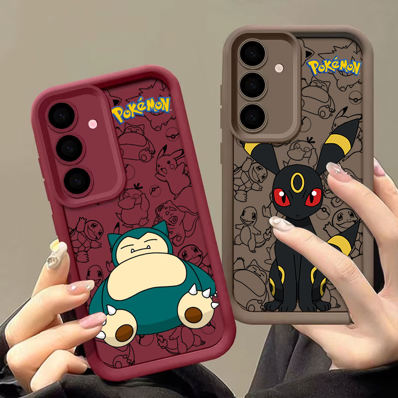 カビゴン、アンブレオン、ポケモンアニメS26ウルトラケース、 - Samsung Galaxy S25 のレビューと価格