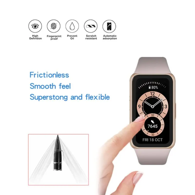 Huawei Watchの保護ガラス,傷防止,引っかき傷防止 - Curved Edge Screen のレビューと価格