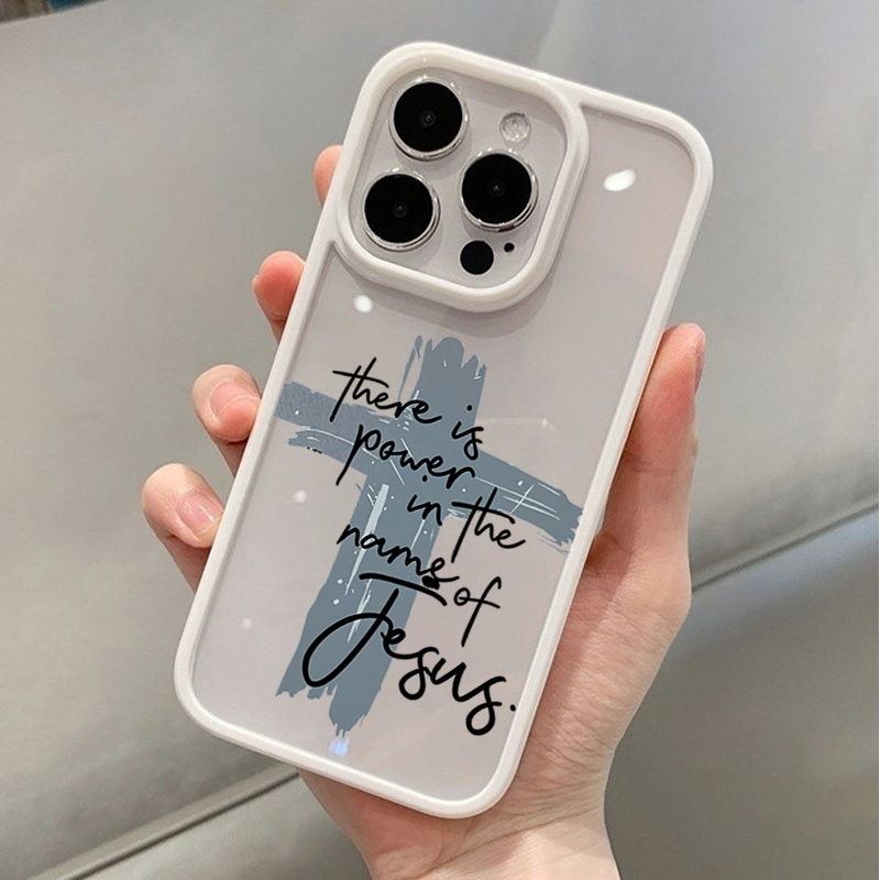 宗教的なイエスの十字架柄クリアケース、Samsung Gal - Samsung Galaxy A55 のレビューと価格