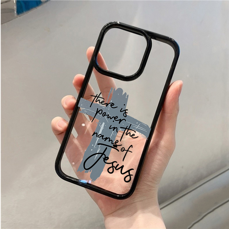 宗教的なイエスの十字架柄クリアケース、Samsung Gal - Samsung Galaxy A55 のレビューと価格